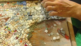 Copie de mosaïque antique