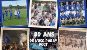 80 ans USC Paray Foot