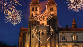 Spectacle pyrotechnique - embrasement de la Basilique 