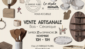 Vente Artisanale - Bois & Céramique 