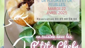Atelier de cuisine participatif : de fleurs et de feuilles