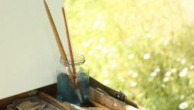 Atelier de dessin en extérieur