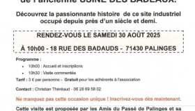 Visite exceptionnelle de l'ancienne usine des BADEAUX