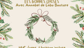 Atelier couronne de Noël avec Labo Bouture 