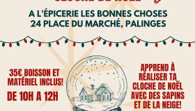 Atelier création cloche de Noël 