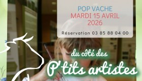 Atelier artistique : pop vache