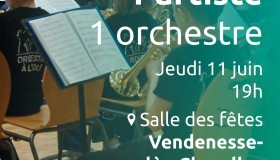 Concert "1 Artiste - 1 Orchestre"