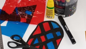 Atelier "Le moyen âge - vitrail"