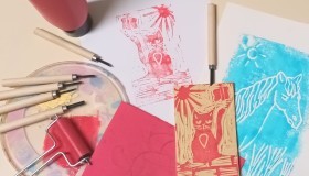 Atelier enfant "Paysage - gravure"