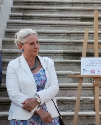 Anne de Laguiche, propriétaire des Ecuries de Chaumont