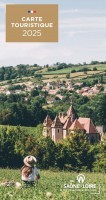 Carte Touristique Saône-et-Loire 71