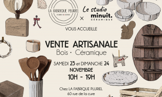 Vente Artisanale - Bois & Céramique 