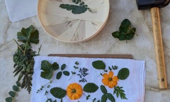 Atelier de teinture naturelle Tataki-zomé