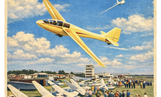 Commémoration 70ème anniversaire des championnats du monde de planeur à St Yan