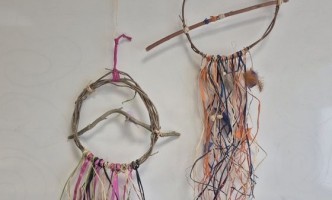 Atelier manuel "un attrape-rêves très nature"