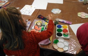 Atelier pour les 3-6 ans "Pigments et peinture"