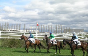 Courses hippiques à l'hippodrome 