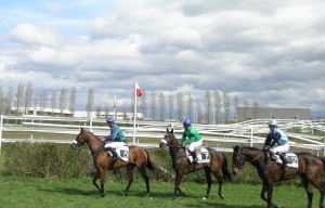 Courses hippiques à l'hippodrome 