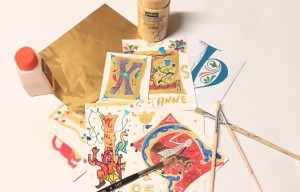 Atelier enfants "Histoire du Prieuré" - Lettrines enluminées