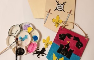 Atelier enfants "histoire du prieuré" - blason 