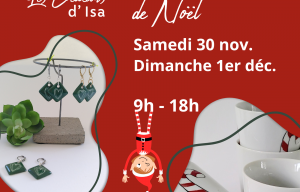 Portes ouvertes de Noël à l'atelier Les Créations d'Isa