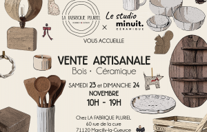 Vente Artisanale - Bois & Céramique 