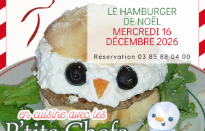 Atelier de cuisine participatif "Le Hamburger de Noël"