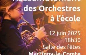Concert « Rassemblement des Orchestres à l'école »