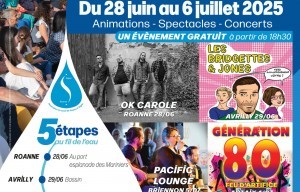 11ème Festival itinérant Les Voix d'Eau de l'été