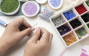 Du cœur à l’ouvrage - Broderie et perles