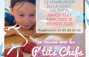 Atelier de cuisine participatif : le hamburger de la Saint-Valentin