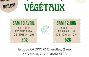 Ateliers créatifs végétaux 