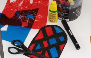 Atelier "Le moyen âge - vitrail"