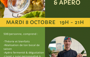 Atelier cuisine de Lacto fermentation