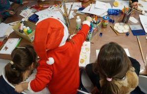 Paysage de Noël en boîte - Atelier ados des vacances de Noël