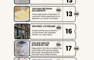 Programmation culturelle du mois d'Octobre à l'Enclos