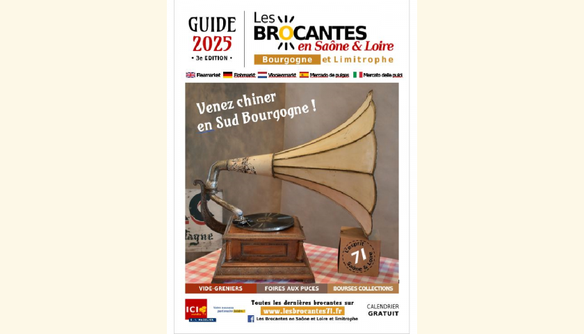 © ICI Média 71 | Les Brocantes en Saône et Loire, Bourgogne et limitrophe